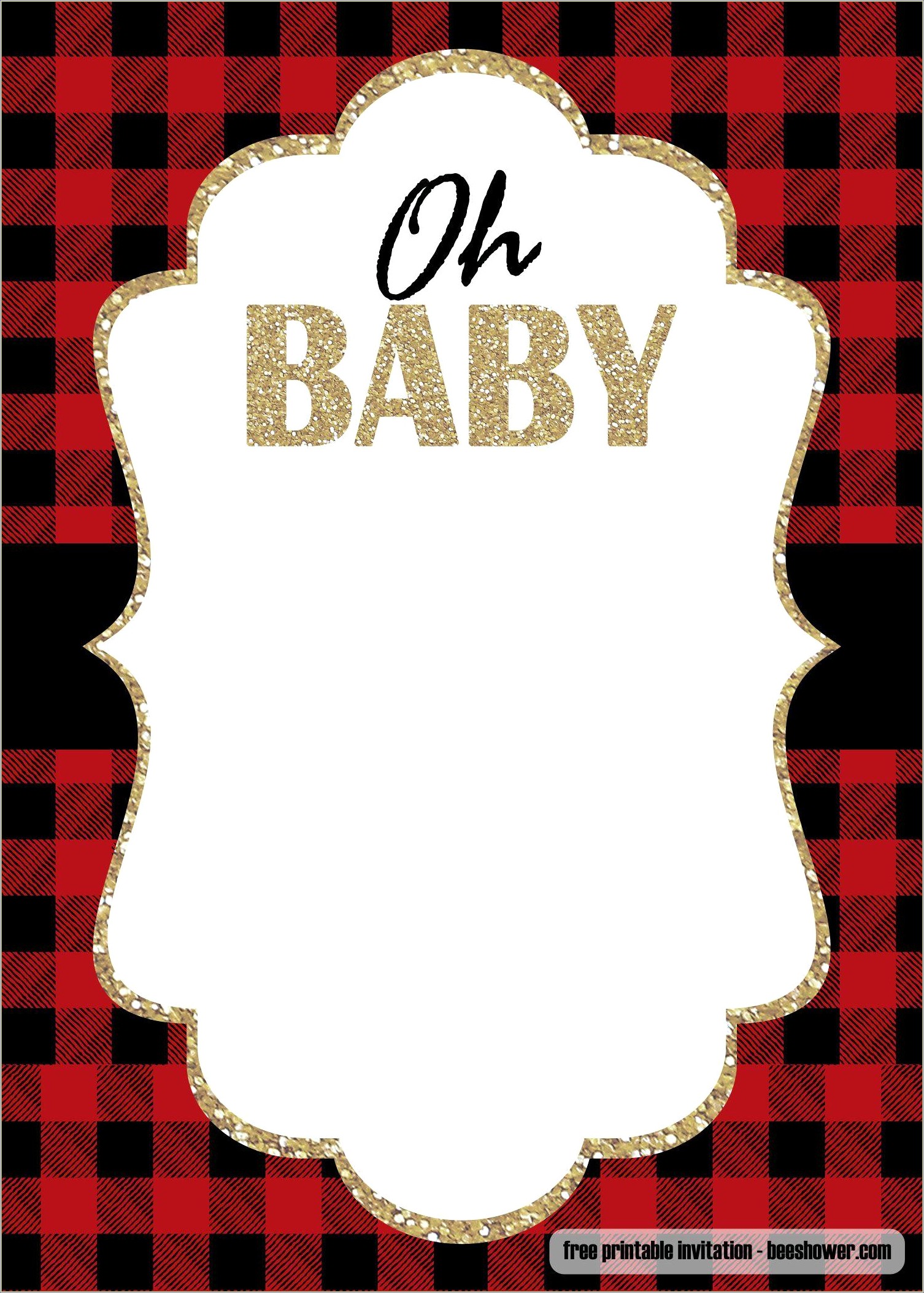 Free Baby Shower Eos Template African American