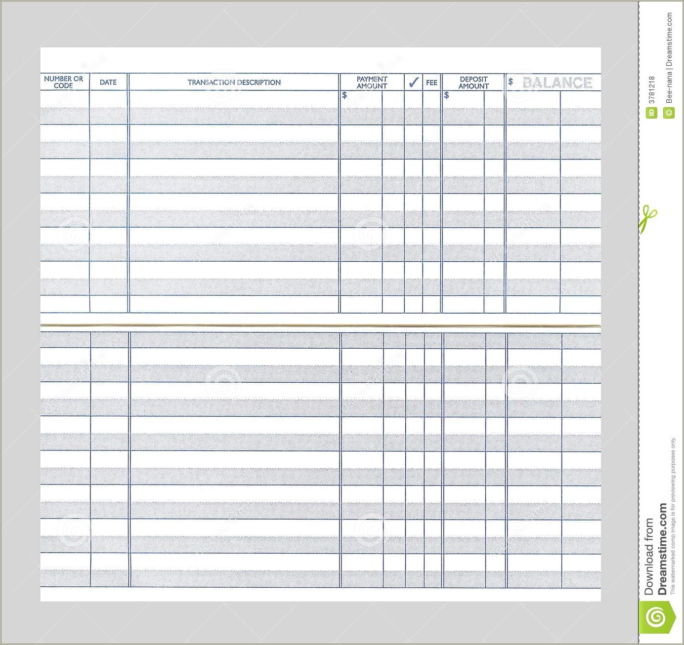 Free Bank Ledger Open Office Calc Template