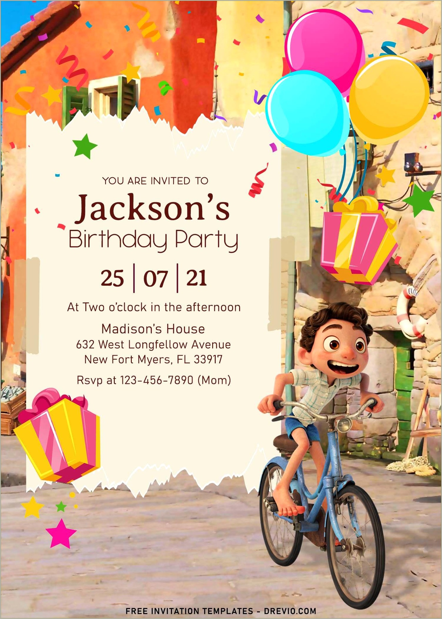 Free Birthday Flyer Templates For Mom And Daughter