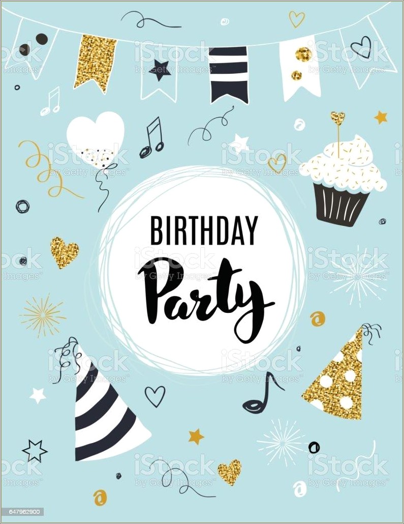 Free Birthday Party Invitations Templates With Photo