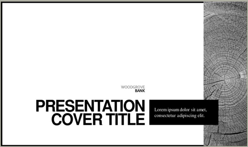 Free Black And White Ppt Templates Fin