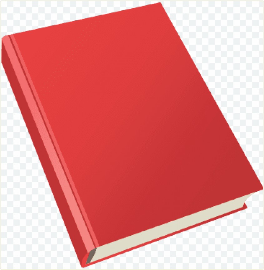 Free Blank Book Template Png Clipart Vector 3d