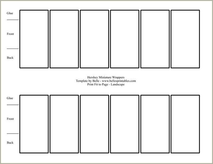 Free Blank Candy Bar Wrapper Template Graduation