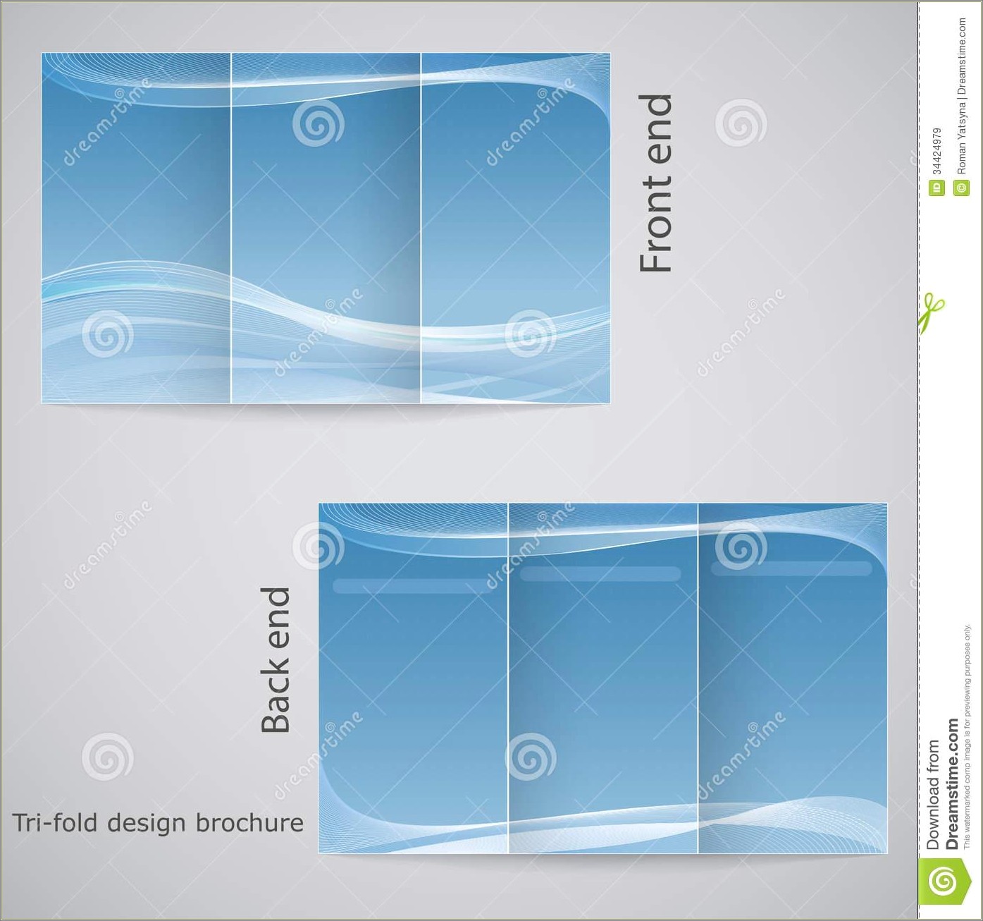 Free Blank Template For Tri Fold Brochure