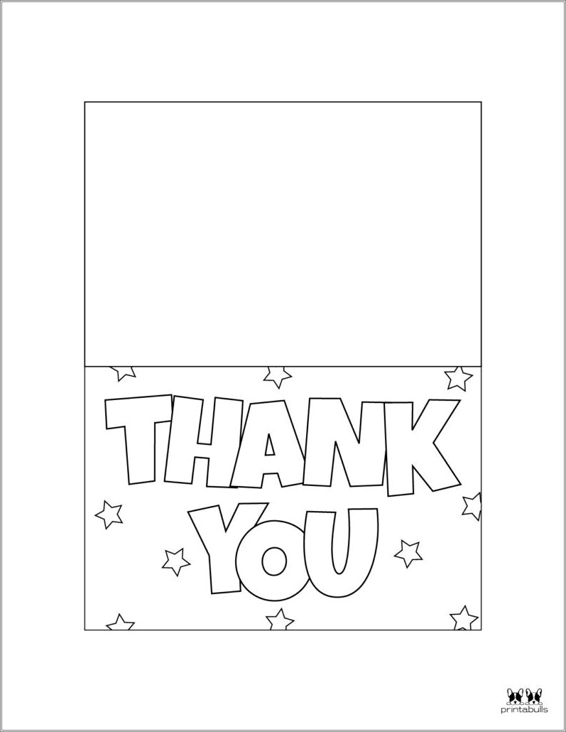 Free Blank Templates For Thank You Cards