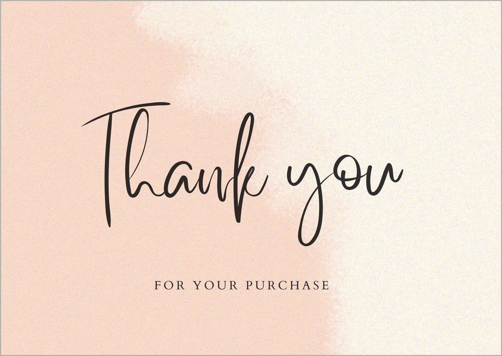 Free Blank Thank You Card Template For Word