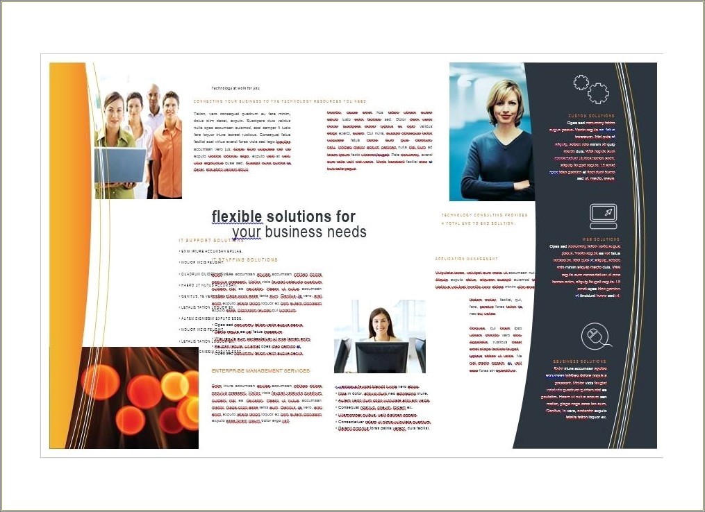 Free Brochure Template For Microsoft Word 2019