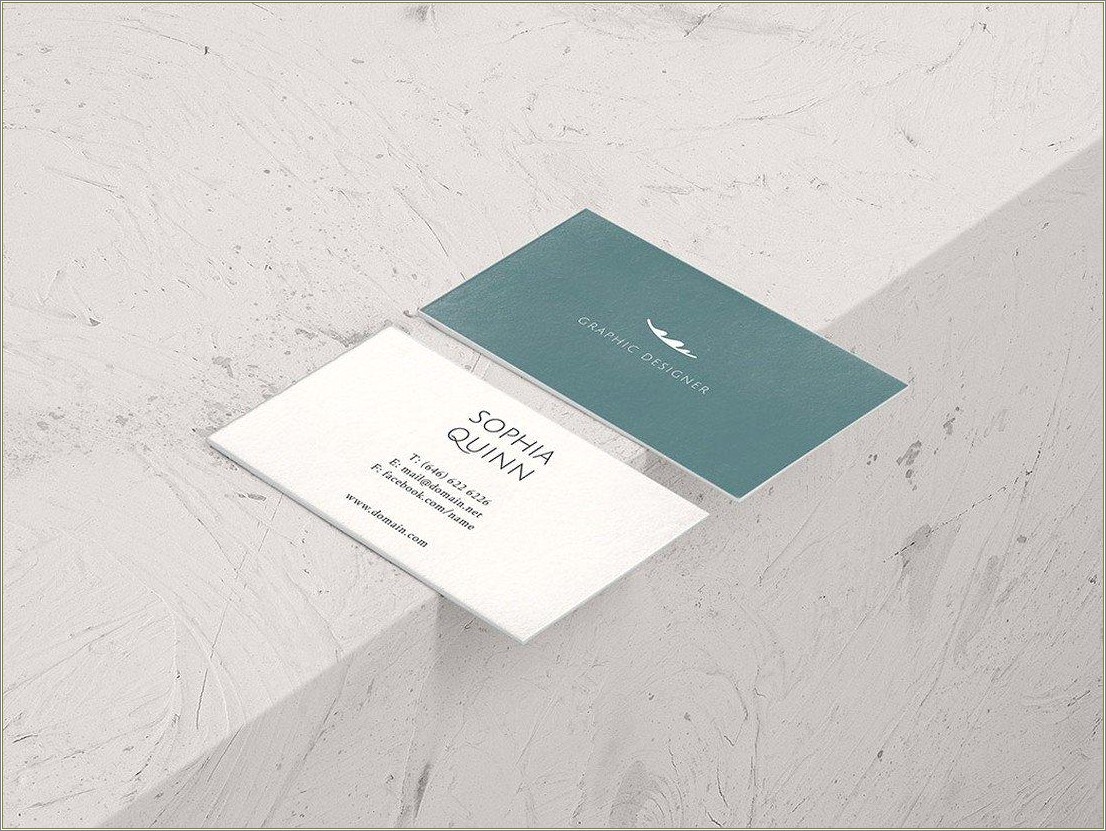 Free Business Card Template For Afinity Design
