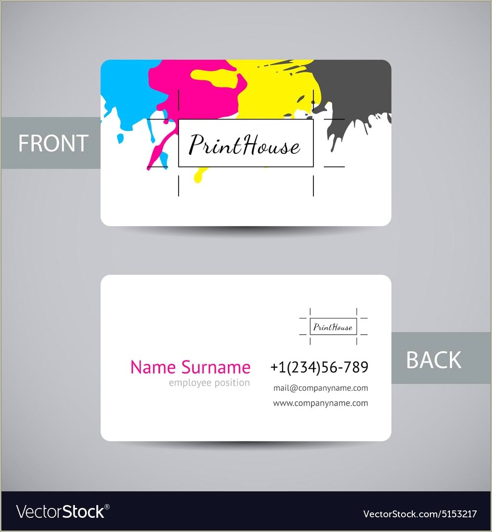 Free Business Card Templates For Home Printing