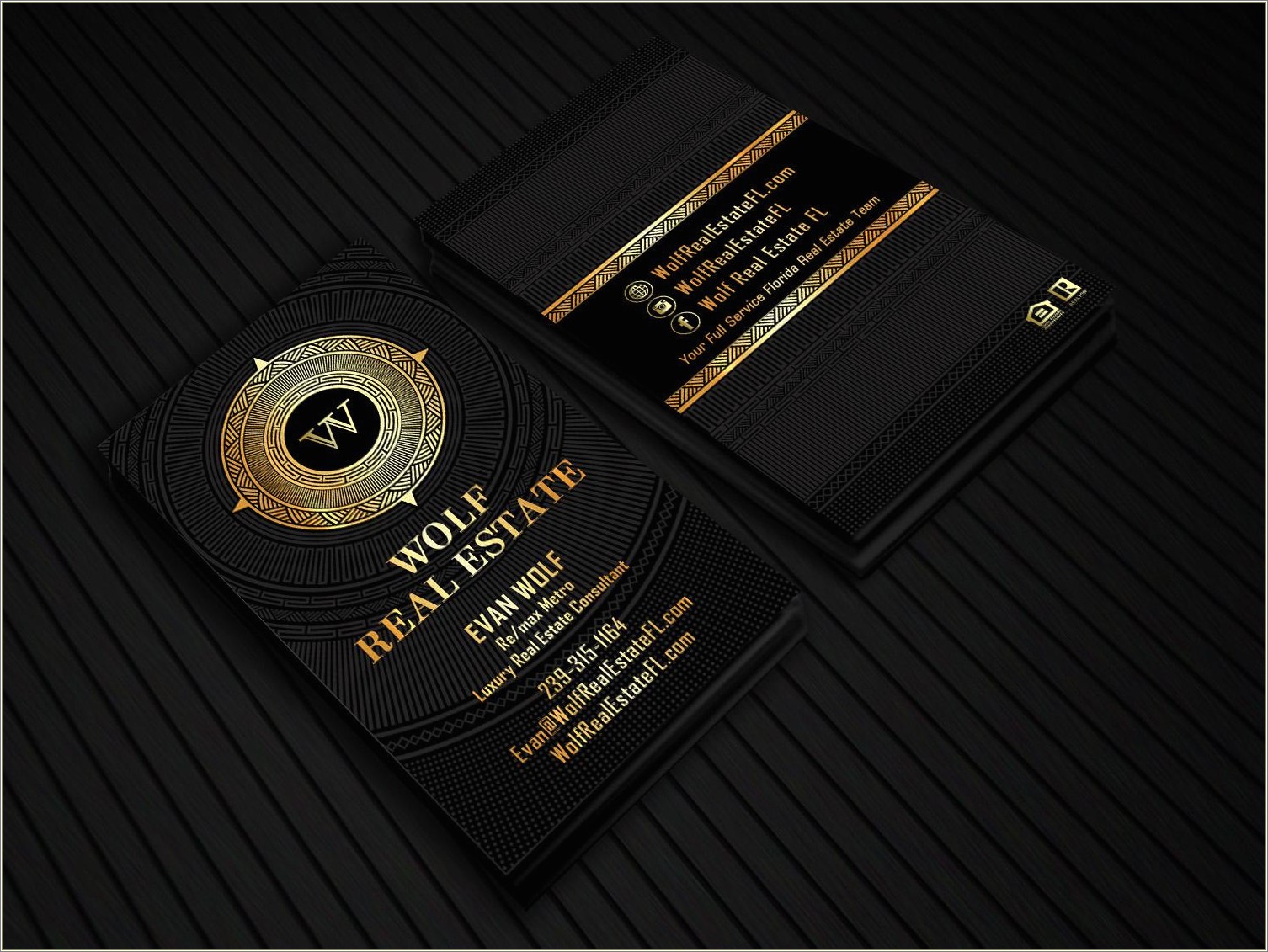 Free Business Card Templates For Microsoft Word Wolf