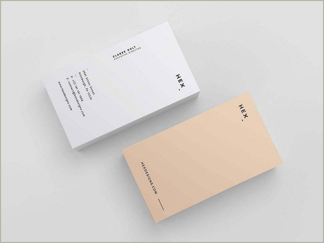 Free Business Card Templates For Word 2010