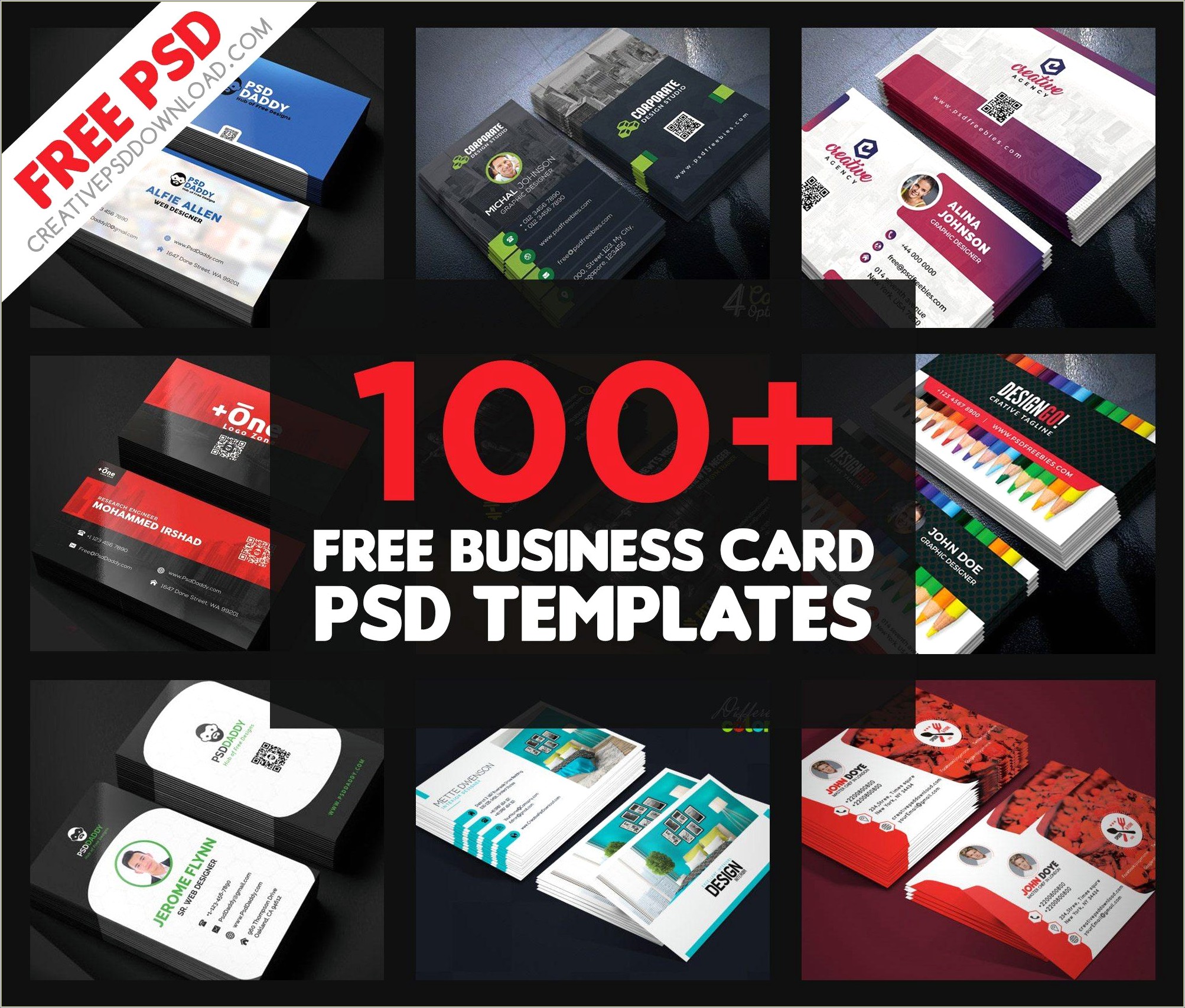 Free Business Card Templates To Print At Home