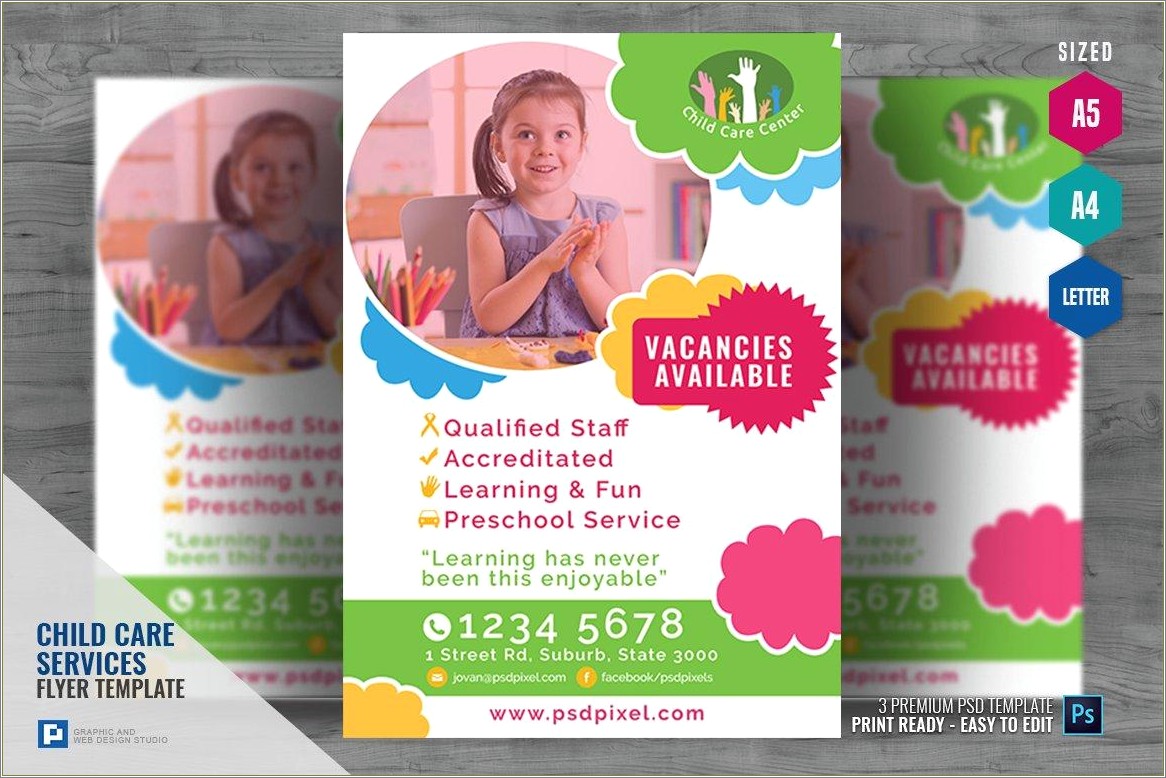 Free Child Care Flyer Templates Word For Parents