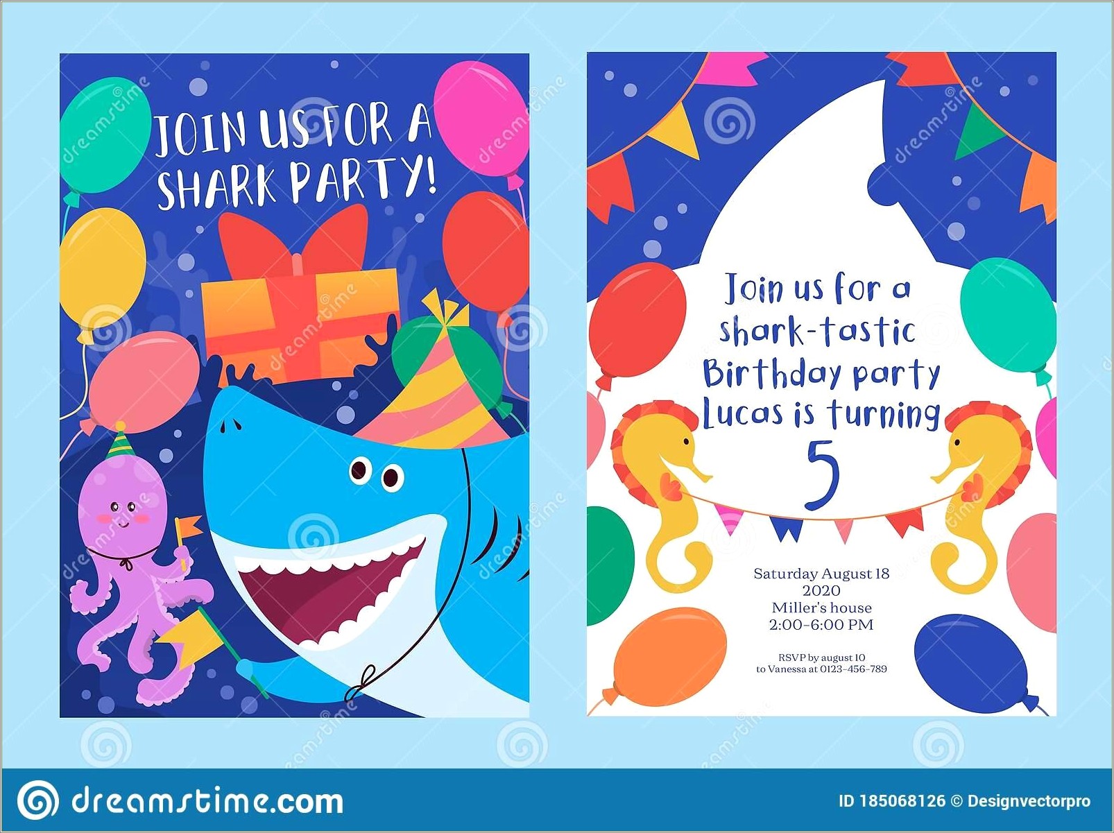 Free Child's Birthday Party Invitation Template