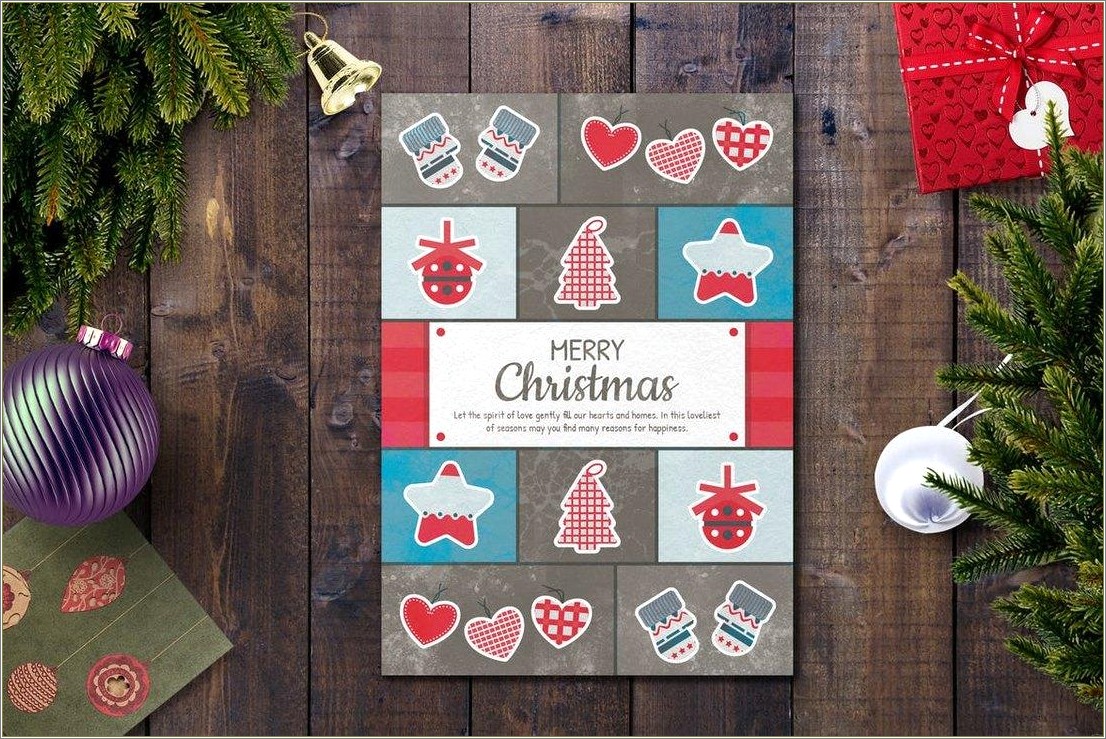 Free Christmas Card Templates For Photographers Psd