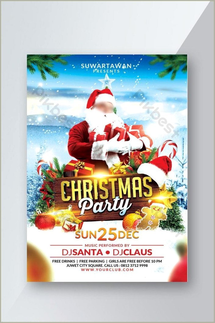 Free Christmas Flyer Templates For Microsoft Word
