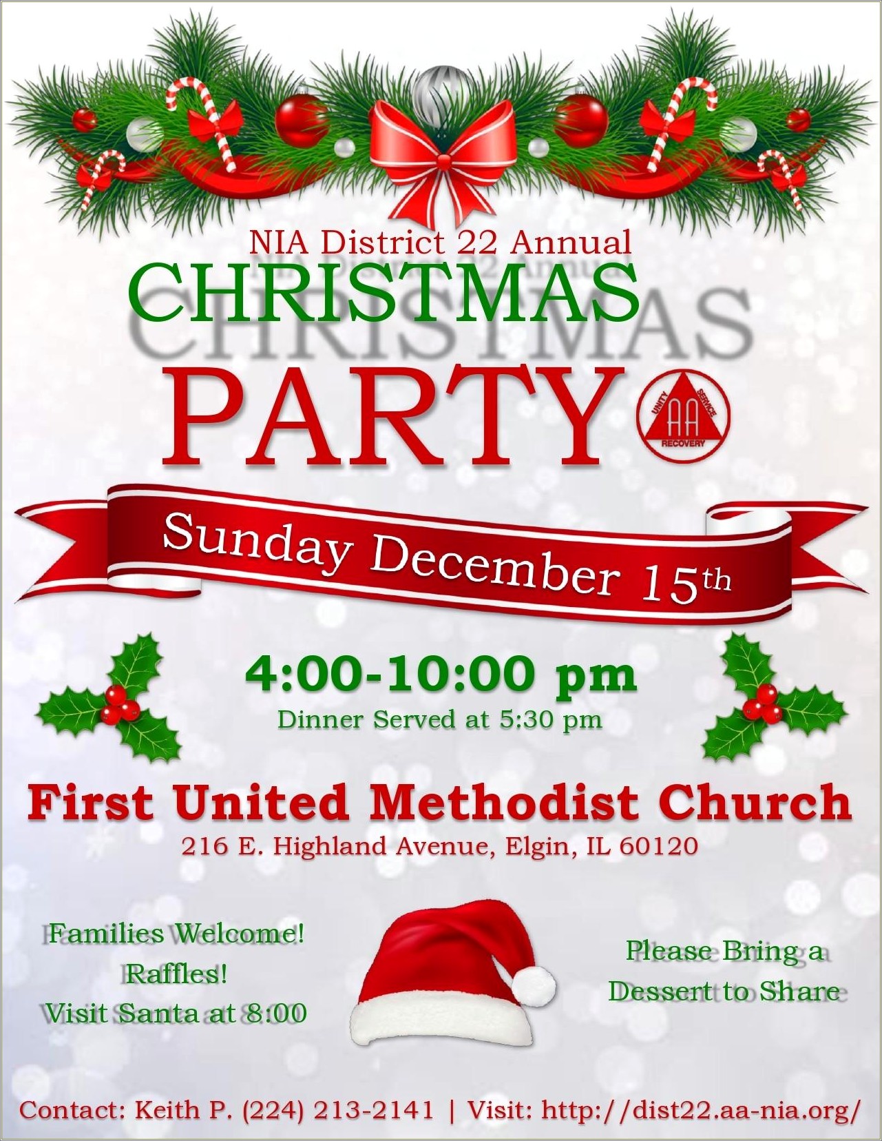 Free Christmas Party Flyer Templates For Word