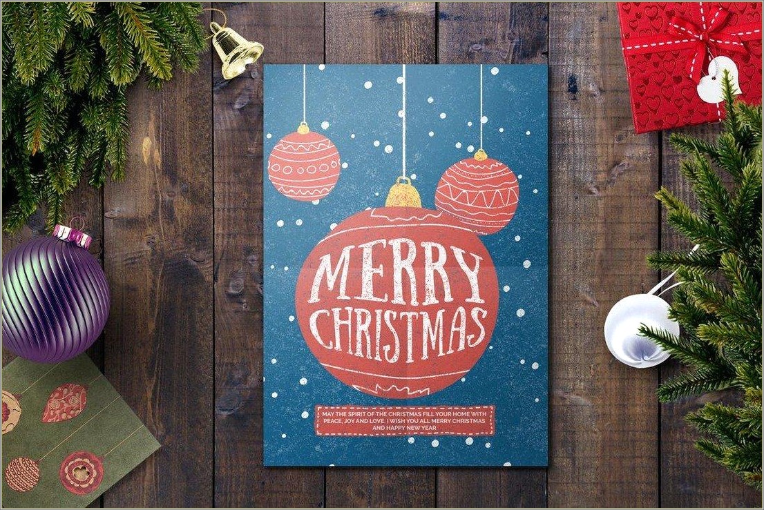 Free Christmas Place Card Templates For Word