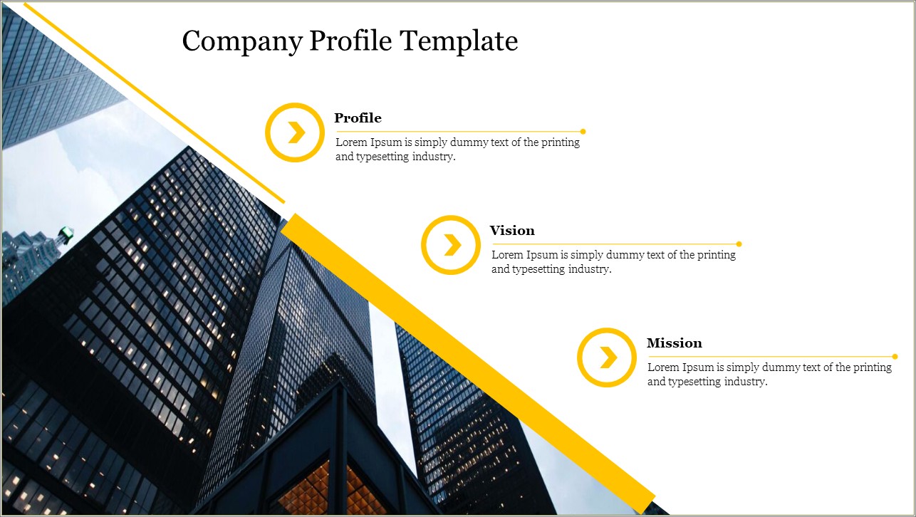 Free Company Profile Design Template Free Download
