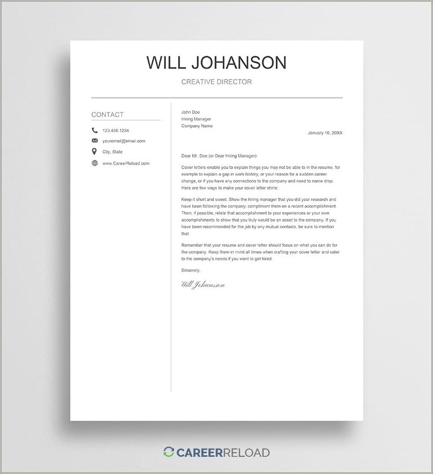 Free Cover Letter Template Download Google Focs