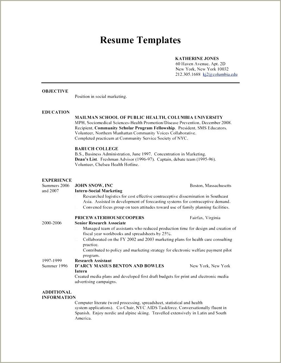 Free Cover Letter Template For High School Student