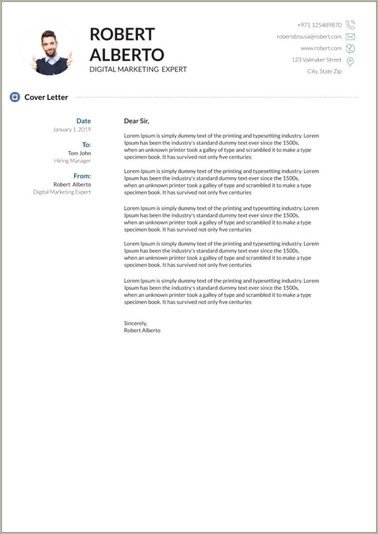 Free Cover Letter Templates For Google Docs