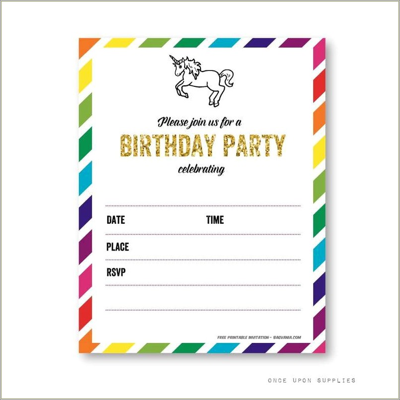 Free Customizable Save The Date Birthday Templates