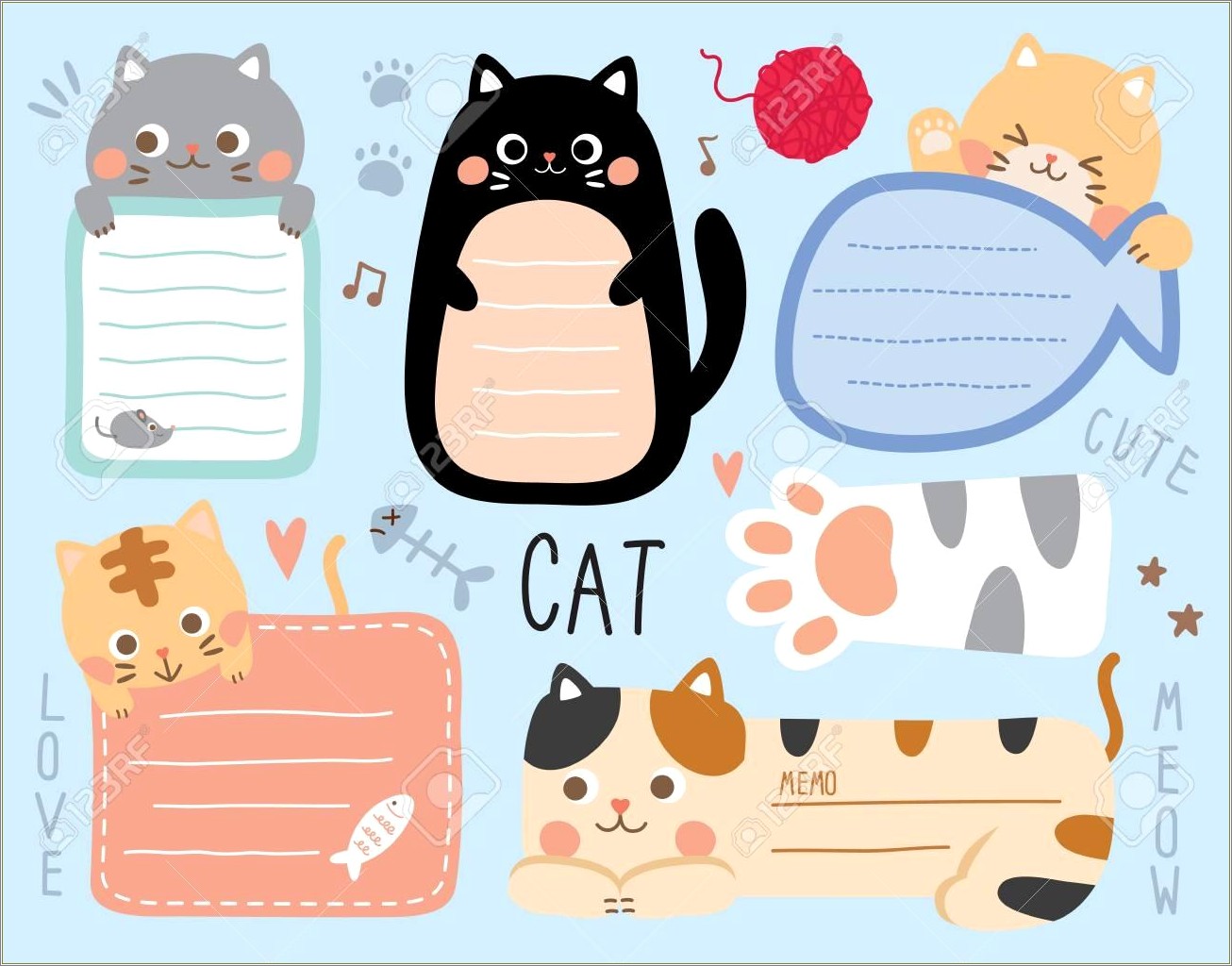 Free Cute Cat To Do List Template
