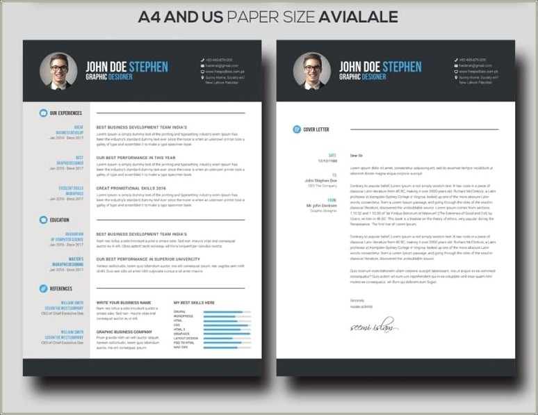 Free Cv Templates Microsoft Word With Picture