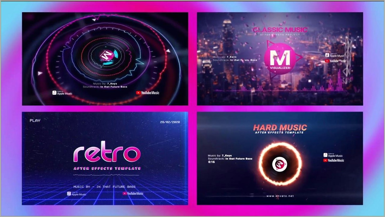Free Dawload Magic Music Event After Effects Template