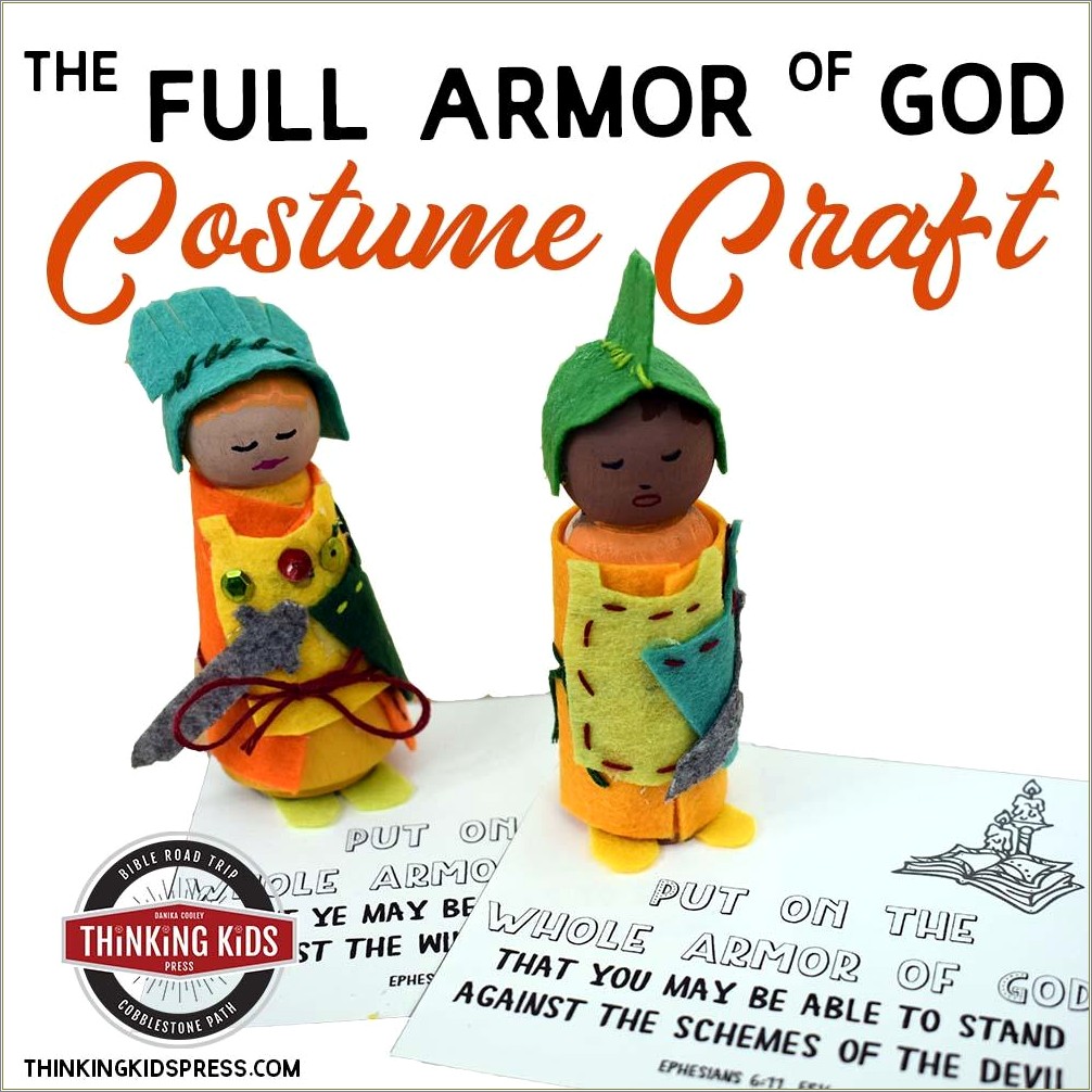 Free Diy Armor Of God Costume Template