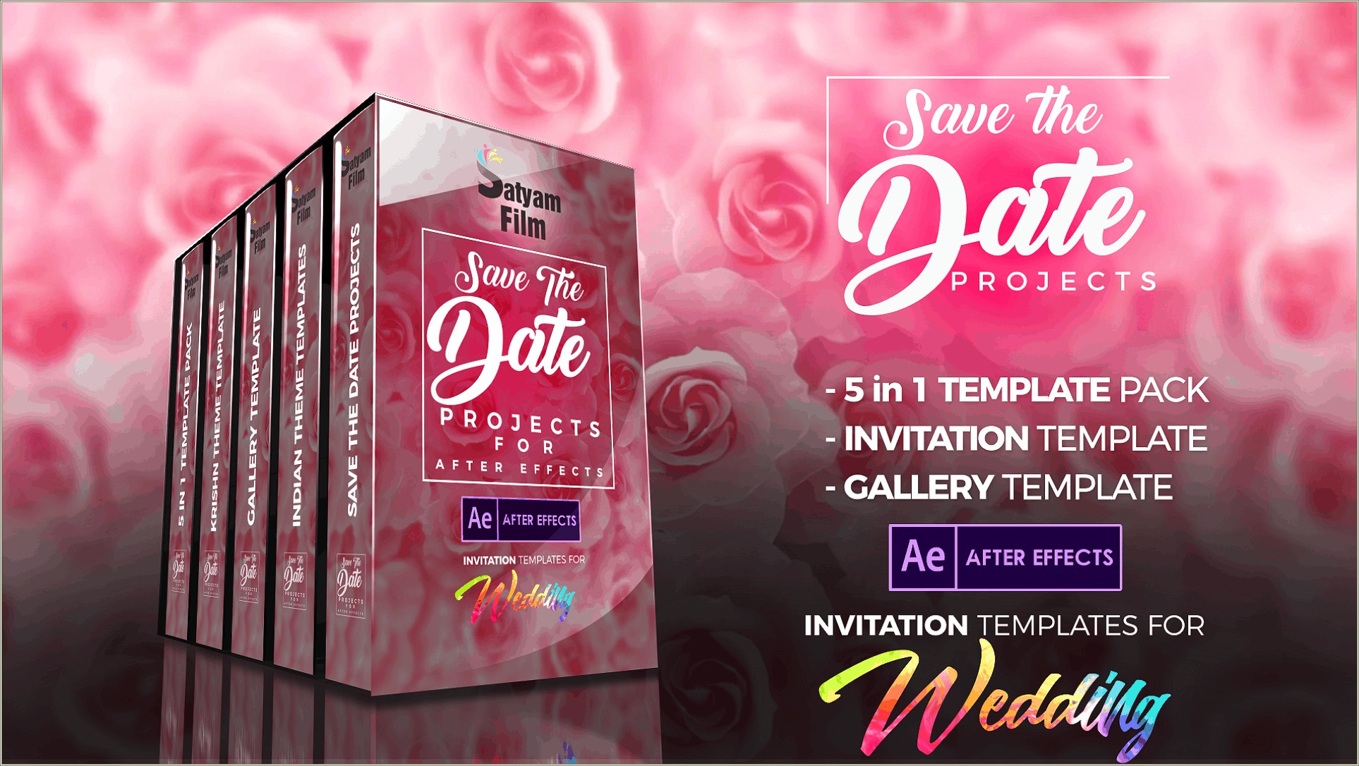 Free Download After Effects Templates I Project Wedding