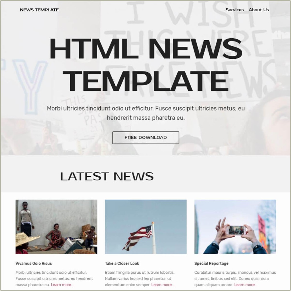Free Download Of Html Templates For Insurance Portal