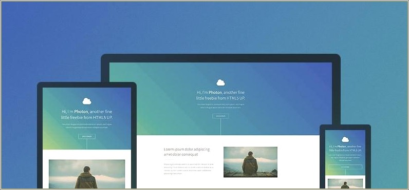 Free Download Responsive Html Template With Slider