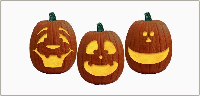 Free Easy Halloween Pumpkin Carving Pattern Templates