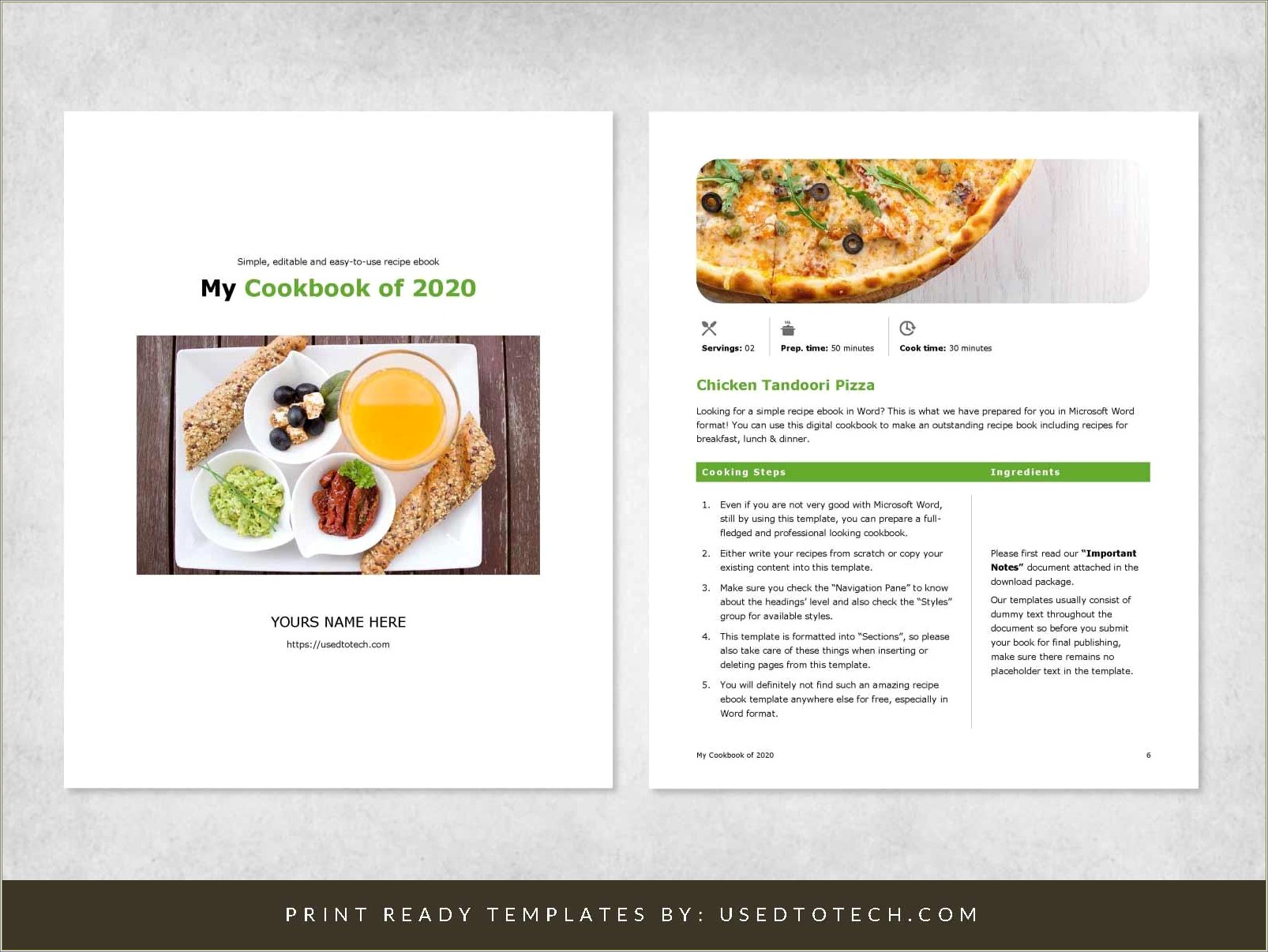 Free Ebook Cover Templates For Microsoft Word