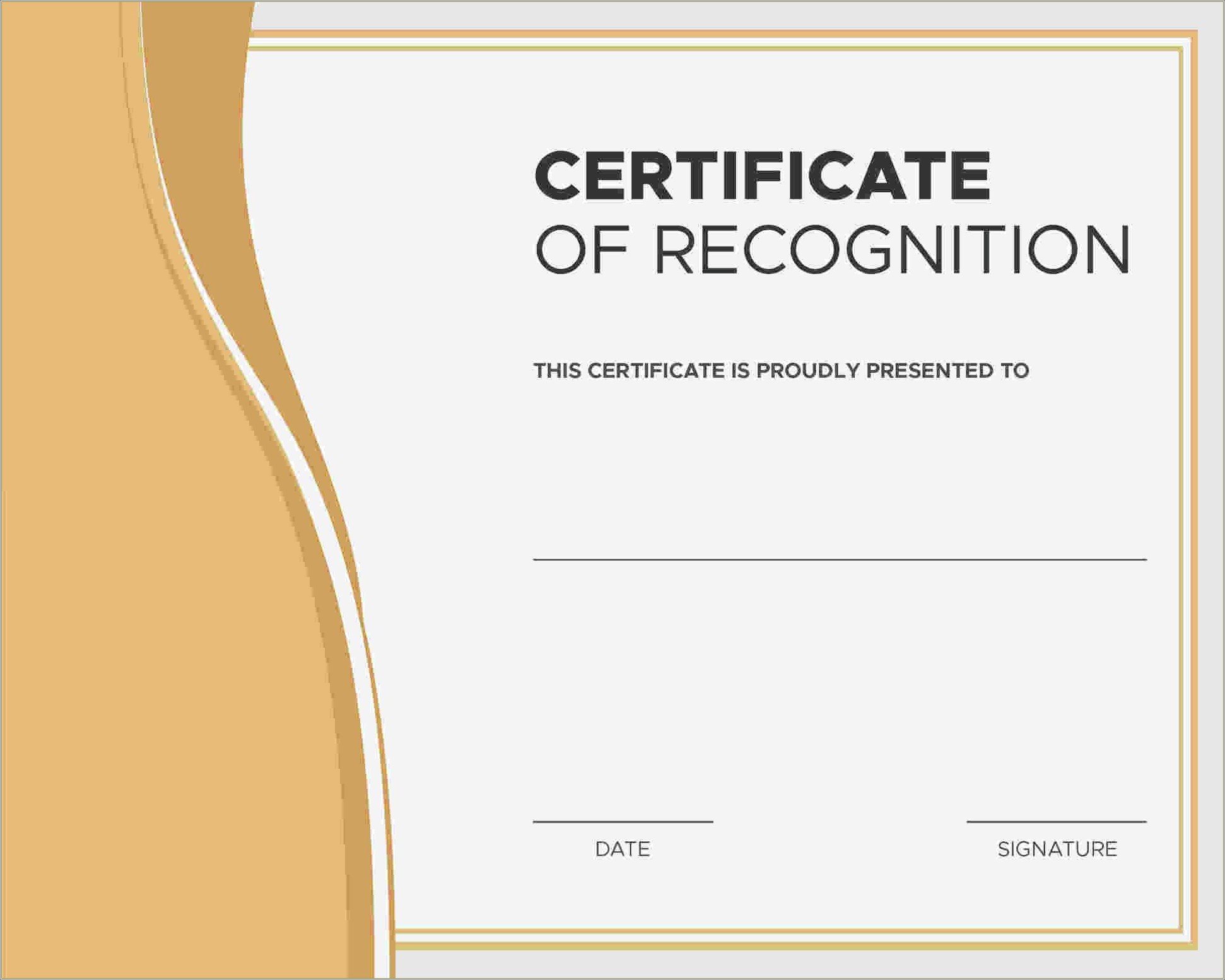 Free Employee Of The Year Certificate Template