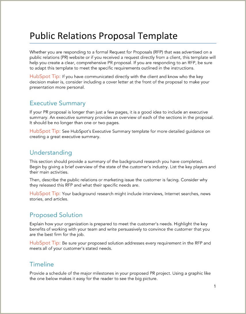 Free Event Proposal Template For Nonprofit Doc