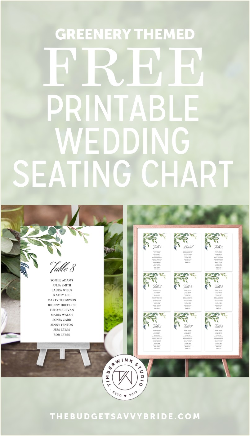 Free Event Seating Chart Template Microsoft Word