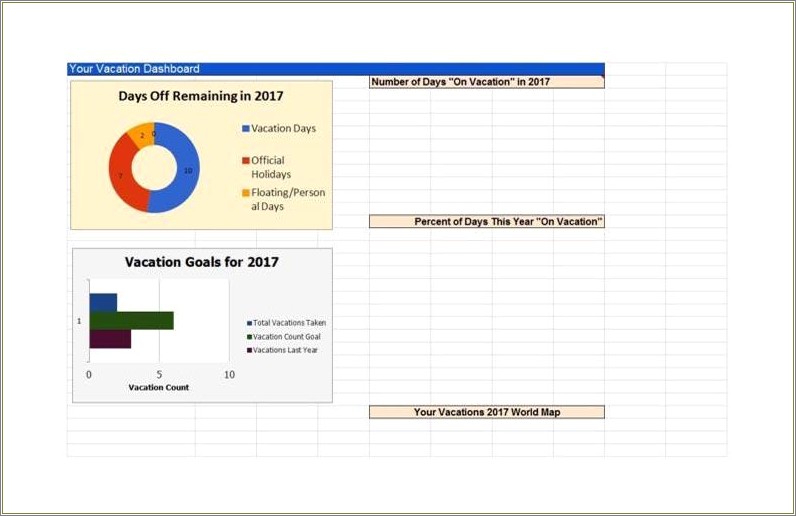 Free Excel Leave Tracker Template Updated For 2017