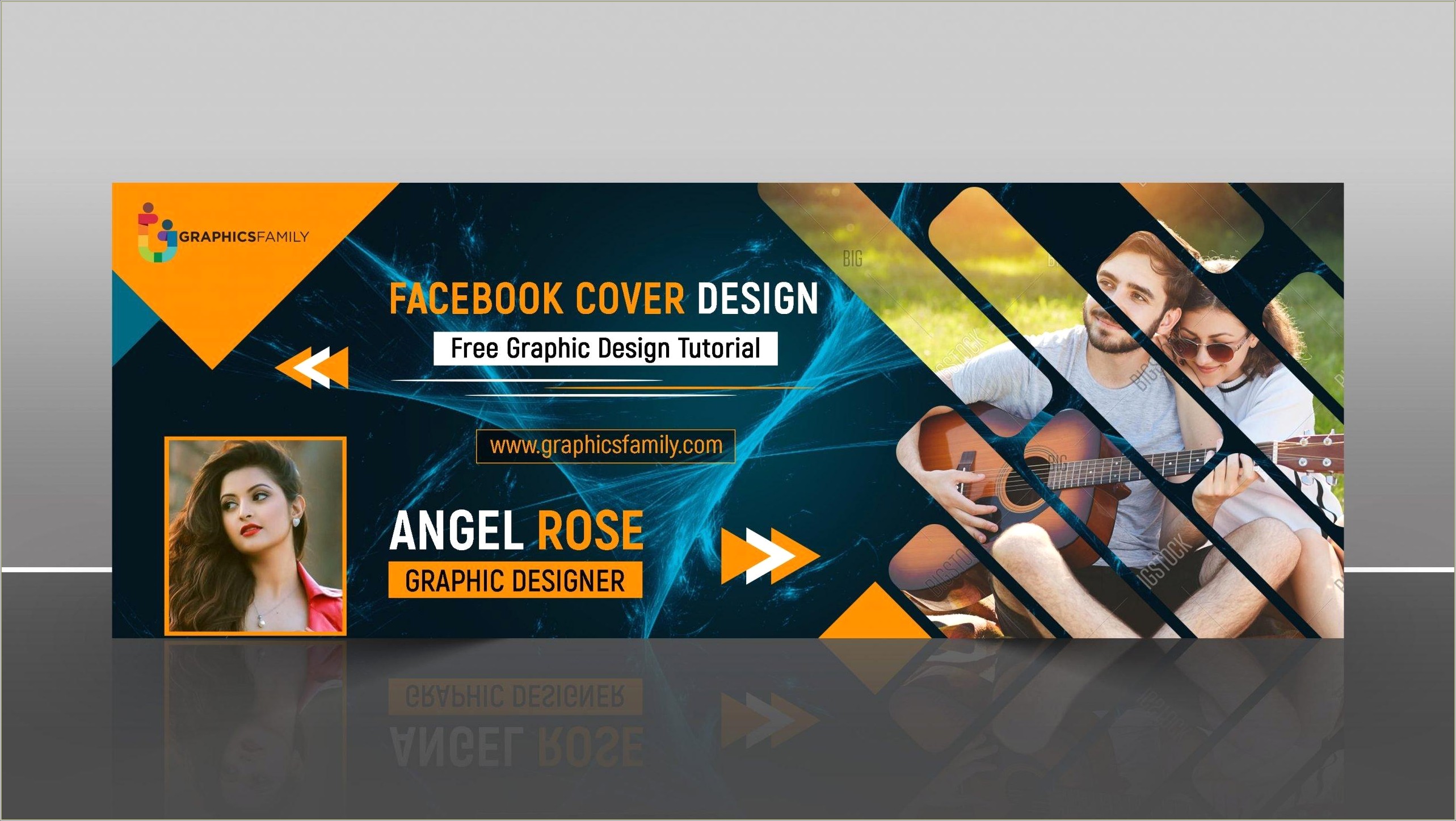Free Facebook Timeline Cover Template Psd For Photoshop