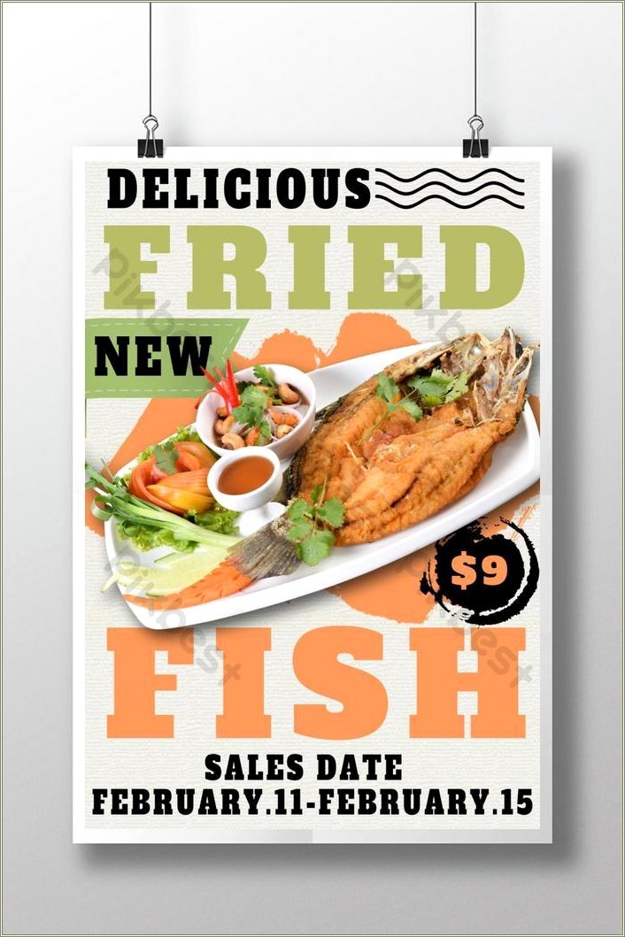 Free Fish Fry Flyer Templates For Microsoft Word