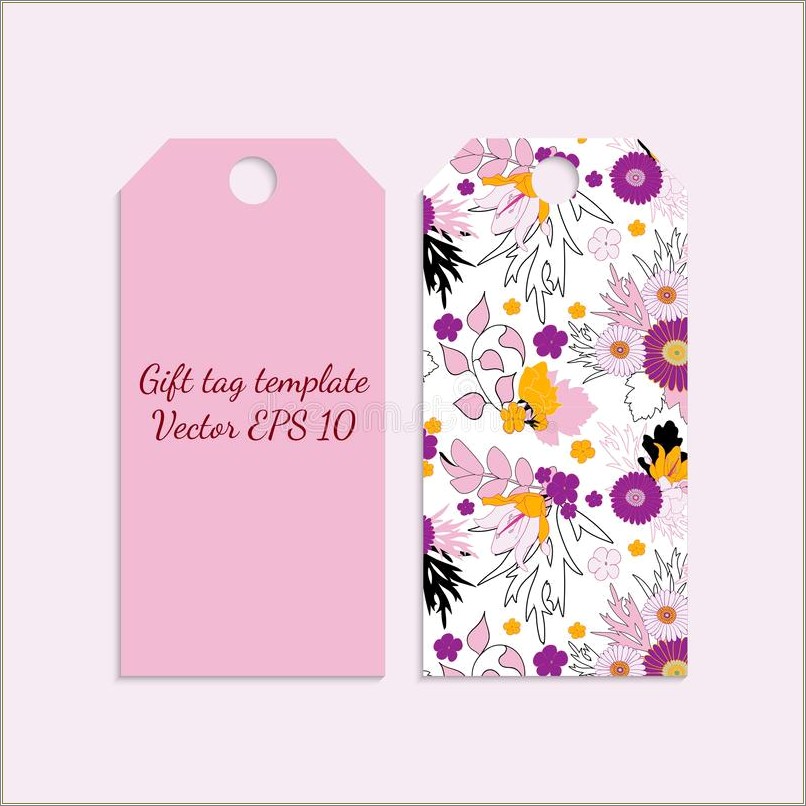Free Flower Cut Out Template For Tags