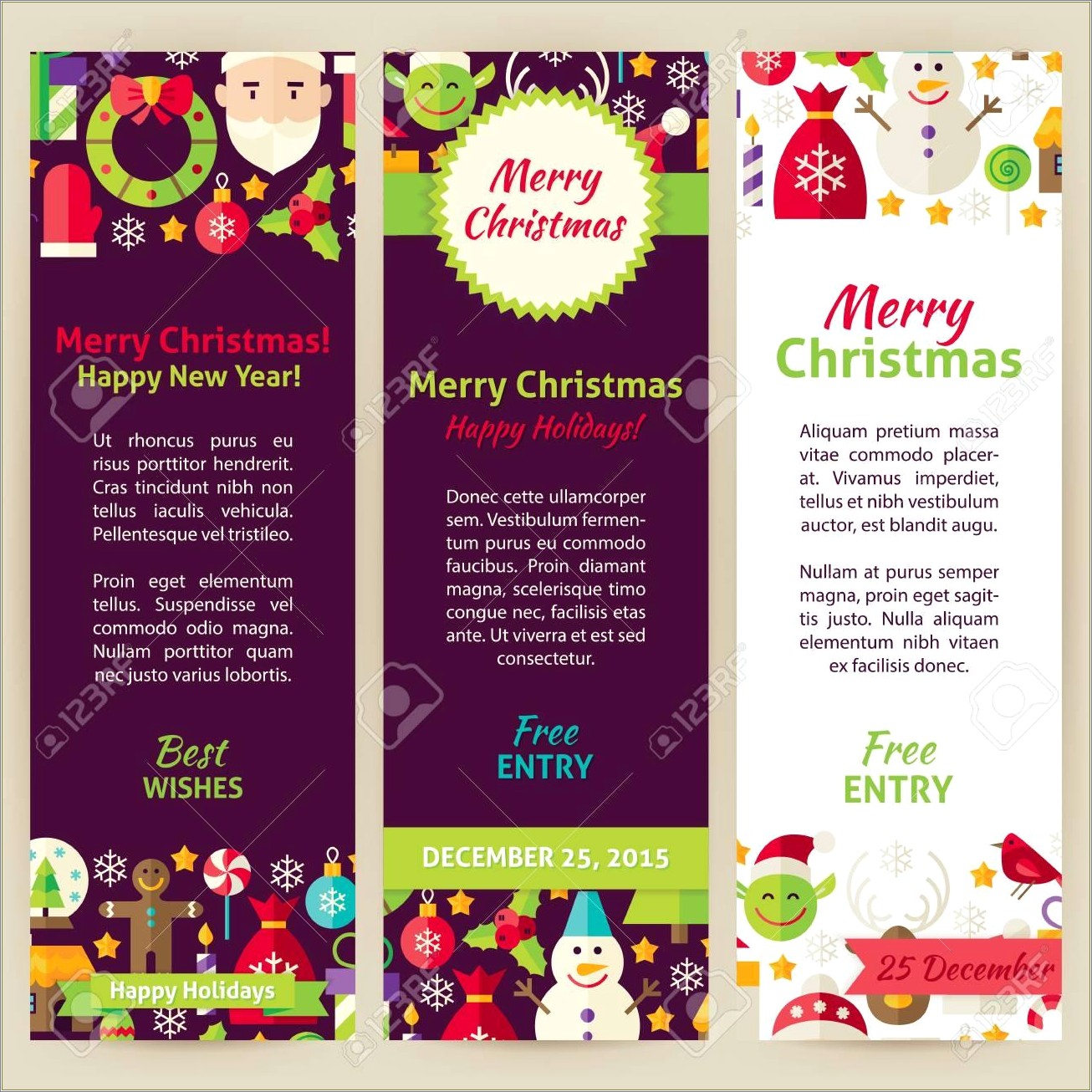 Free Flyer Templates To Promote Holiday Parties