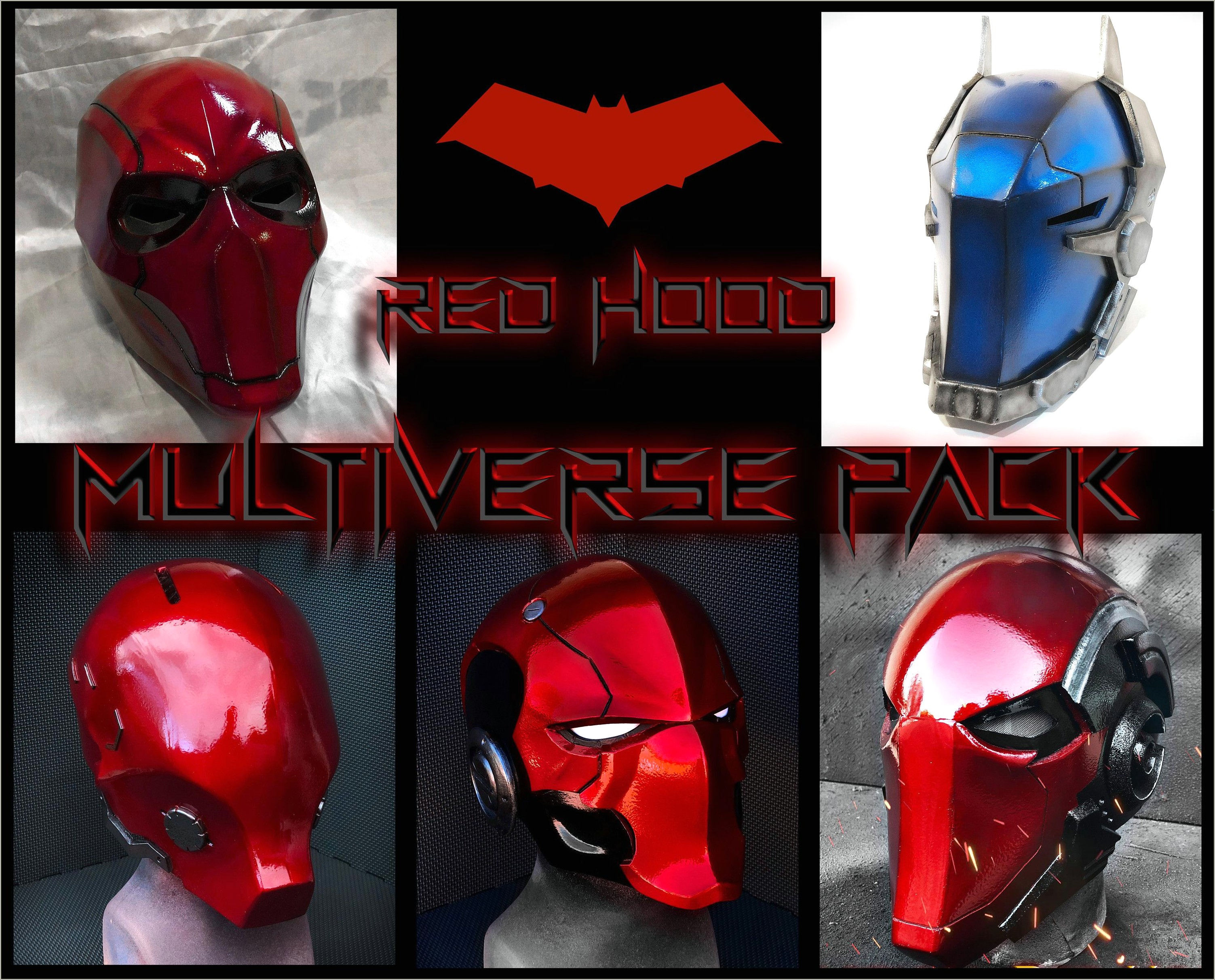 Free Foam Red Hood Helmet Template Pdf