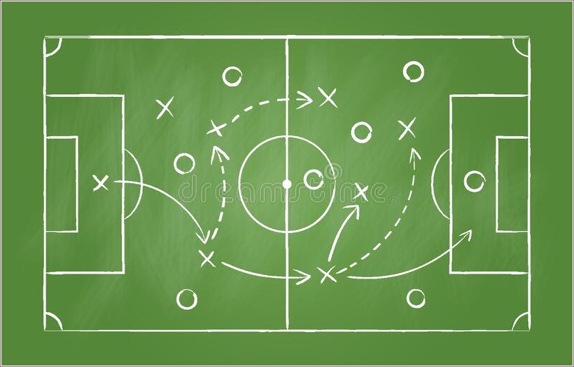 Free Football Play Diagram Template For Rec Leagues