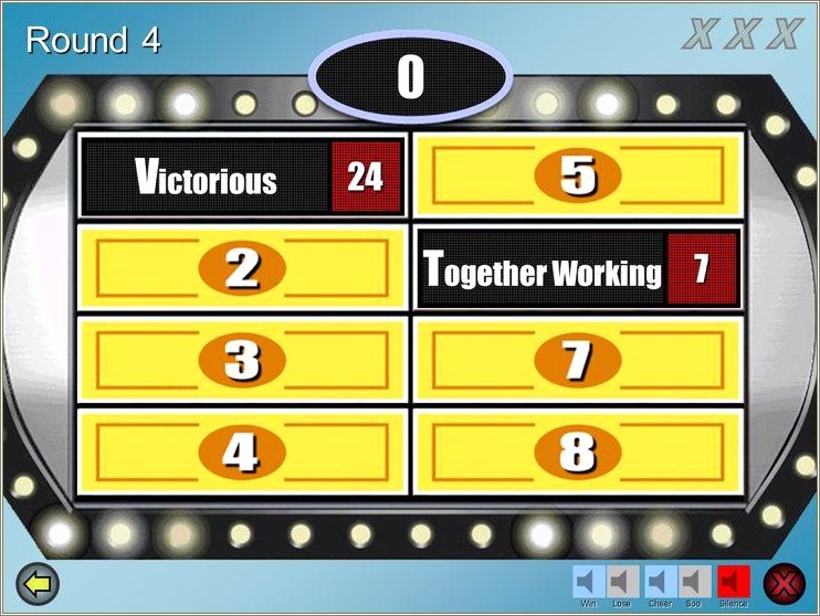 Free Game Templates For Powerpoint Family Feud