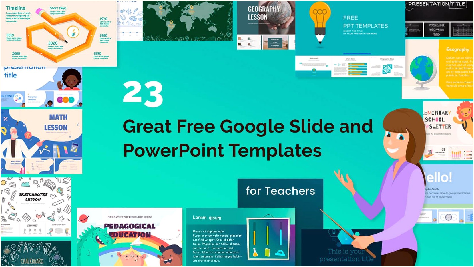 Free Google Template For Presentation In Education