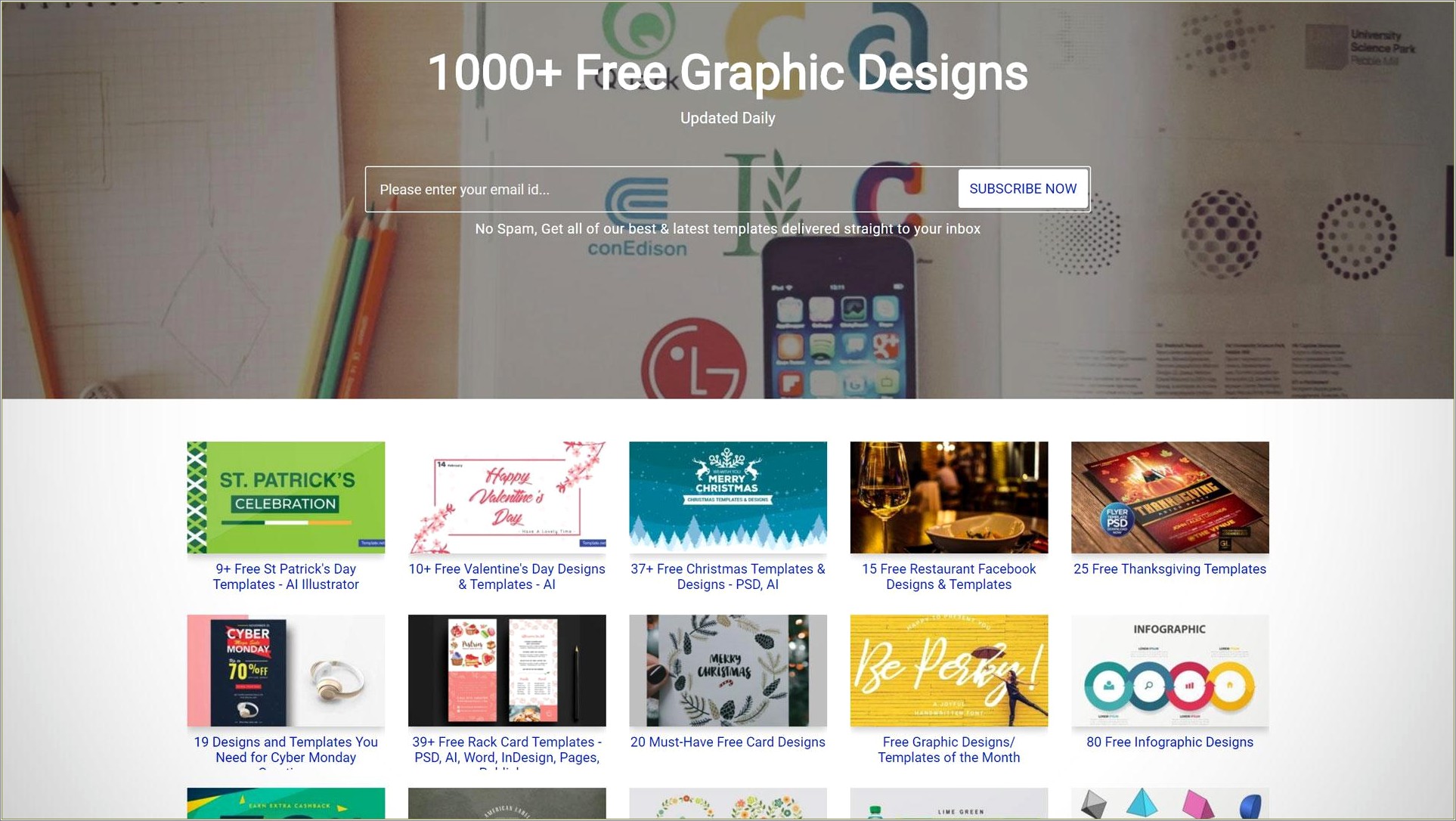 Free Graphic Design Templates Photoshop Free Download