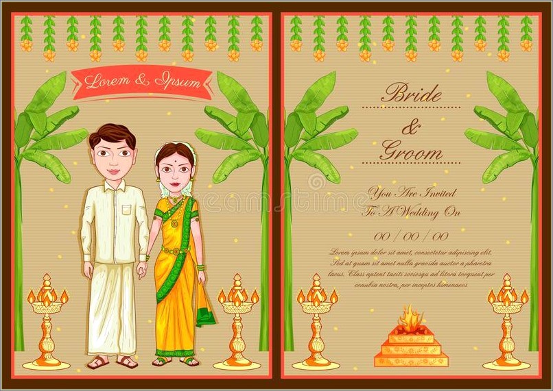 Free Hindu Wedding Invitation Templates For Word